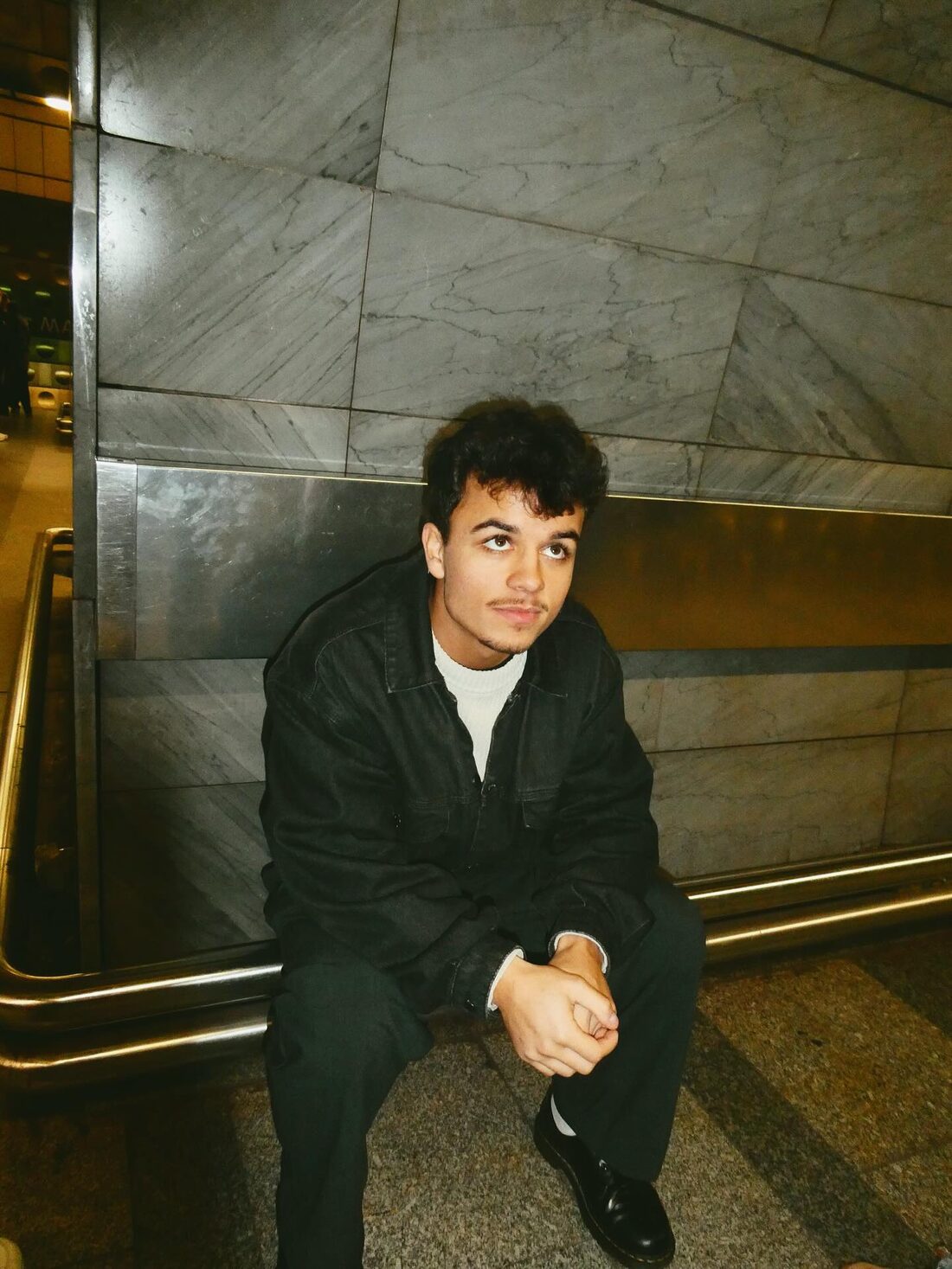 Alex Rafailovič v pražském metru